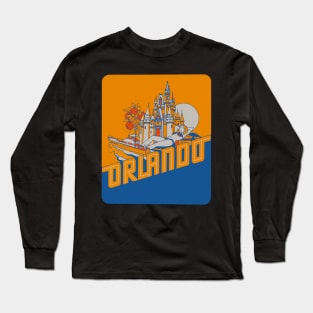 Vintage Orlando Decal Long Sleeve T-Shirt